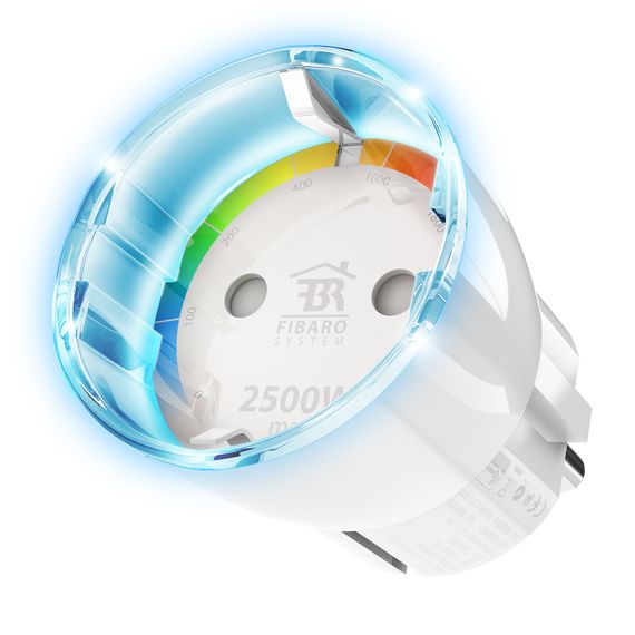 Розеточный выключатель со счетчиком электроэнергии FIBARO Wall Plug — FGWPF-102, изображение 7