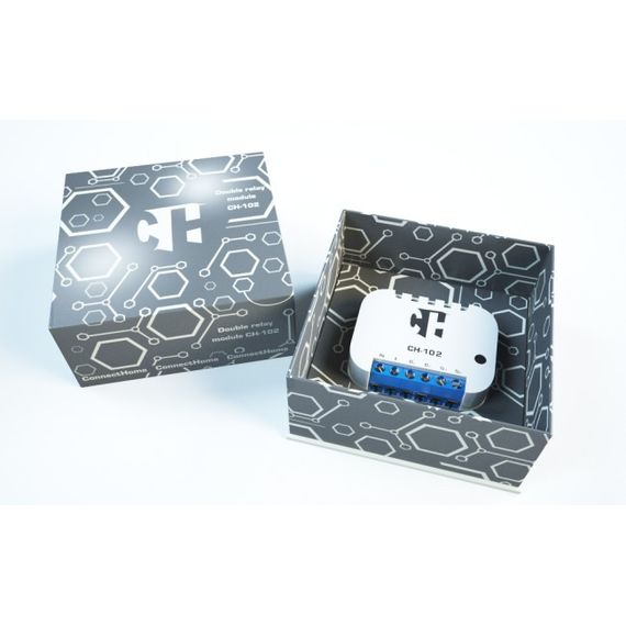 Двоканальне Z-Wave реле Connect Home - CH-102