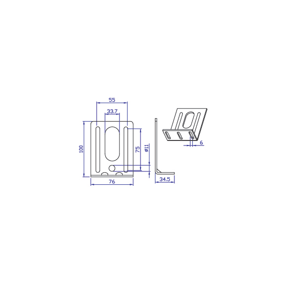 Привід GANT для тканинних ролет в 47-й вал, Живлення: 220В, Ширина валу: 1м, Протокол управління: Нет, зображення 4