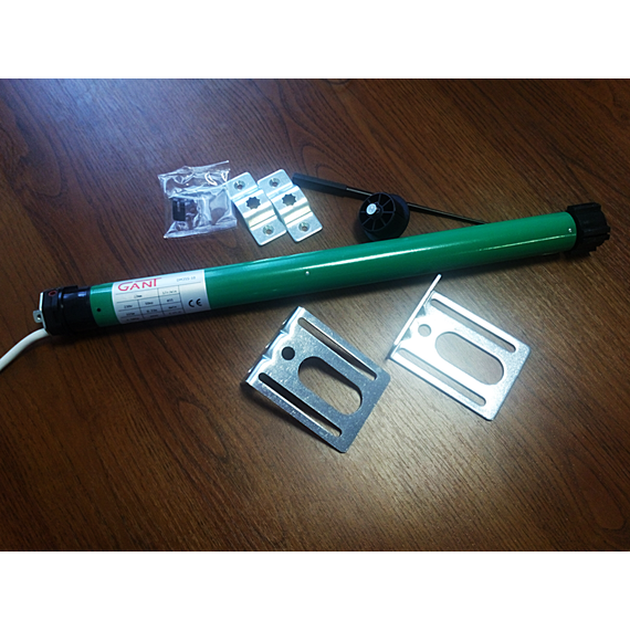 Привід GANT для тканинних ролет в 47-й вал, Живлення: 220В, Ширина валу: 1м, Протокол управління: Нет, зображення 5