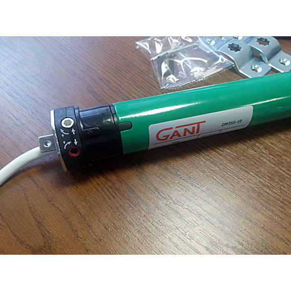 Привід GANT для тканинних ролет в 47-й вал, Живлення: 220В, Ширина валу: 1м, Протокол управління: Нет, зображення 6