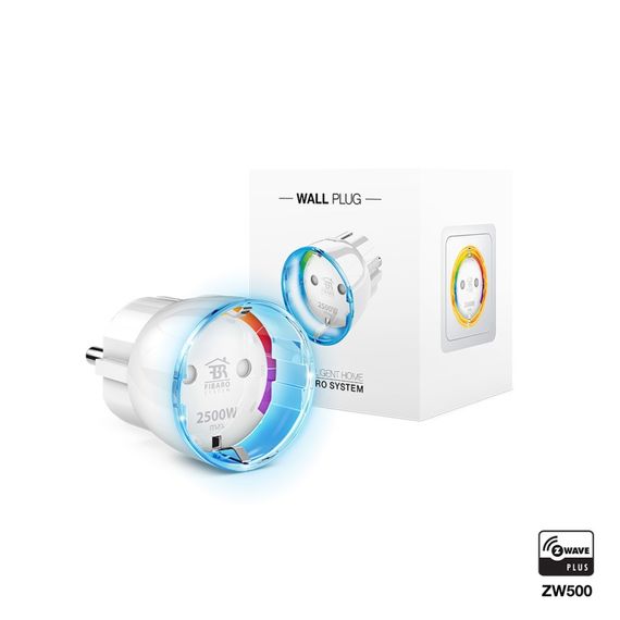 Розеточный выключатель со счетчиком электроэнергии FIBARO Wall Plug — FGWPF-102, изображение 4