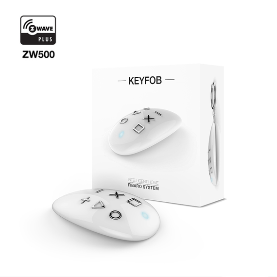 Пульт-брелок FIBARO KeyFob Z-Wave Plus - FGKF-601, зображення 3