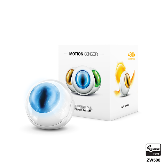 Детектор руху, температури, освітленості і вібрації FIBARO Motion Sensor - FGMS-001, зображення 3