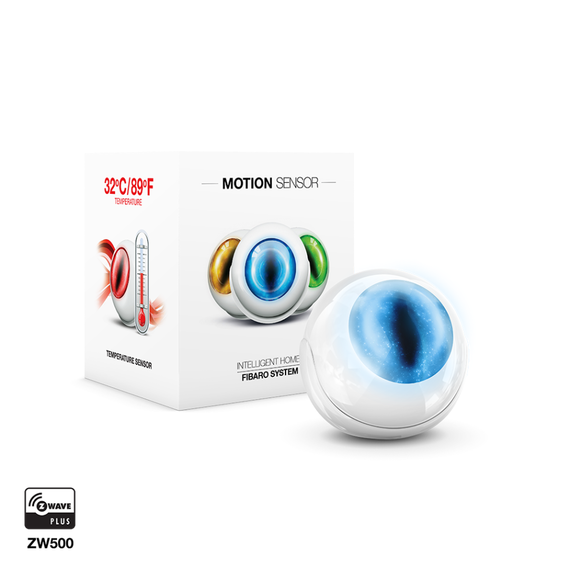 Детектор руху, температури, освітленості і вібрації FIBARO Motion Sensor - FGMS-001, зображення 4