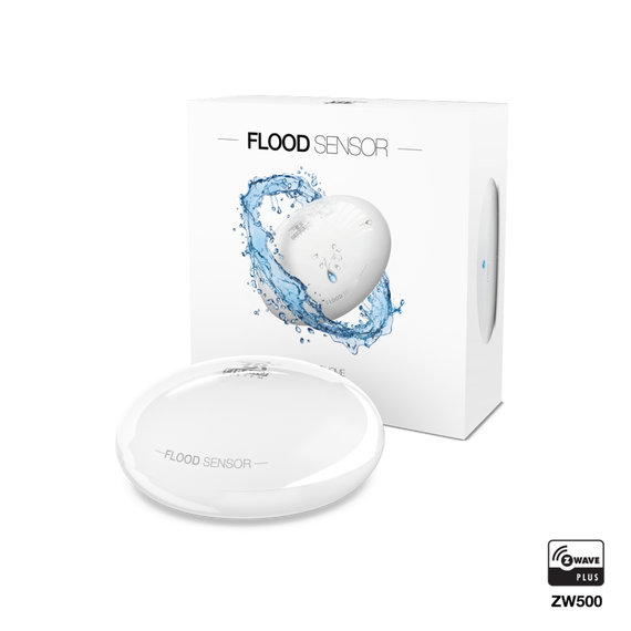 Датчик протечки и температуры FIBARO Flood Sensor — FGFS-101, изображение 3