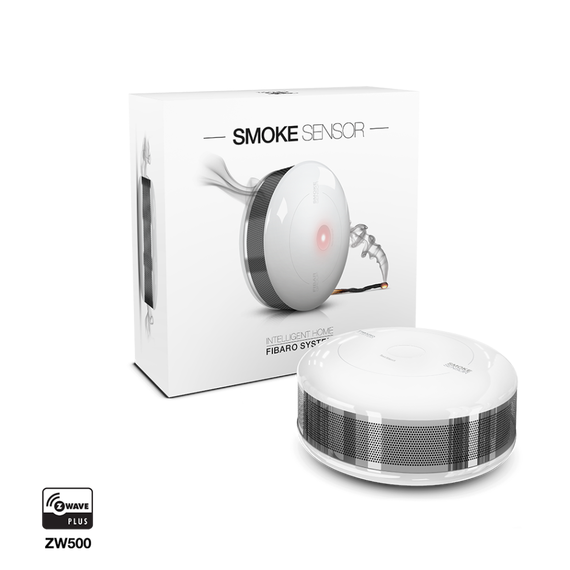 Датчик задимлення і температури FIBARO Smoke Sensor - FGSD-002, зображення 4 Датчик задимлення і температури FIBARO Smoke Sensor - FGSD-002, зображення 4