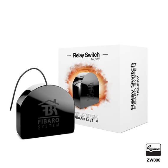 Вставное реле FIBARO Relay Switch 2,5 kW — FIBEFGS-212 (FIB_FGS-211)