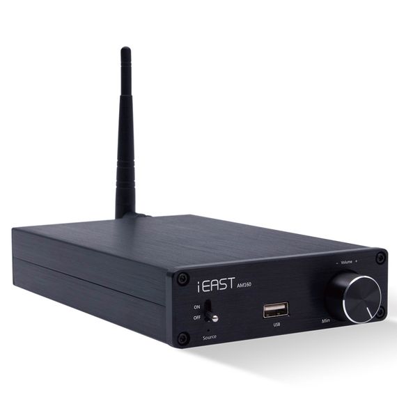 Бездротовий стерео підсилювач мультирум iEast StreamAmp AM160 Wi-Fi c підтримкою iOS і Android
