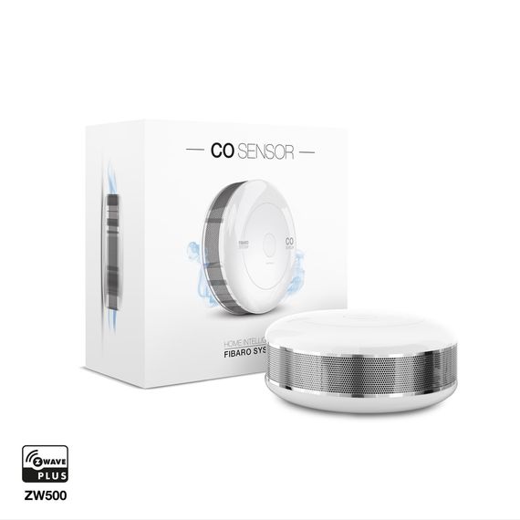 Датчик утечки угарного газа (СО) Z-Wave Plus FIBARO CO Sensor — FGCD-001, изображение 6 Датчик утечки угарного газа (СО) Z-Wave Plus FIBARO CO Sensor — FGCD-001, изображение 6