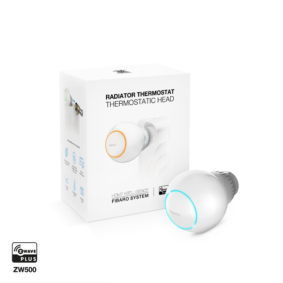 Радіаторний термостат FIBARO Heat Controller Thermostat Head - FGT-001, зображення 2
