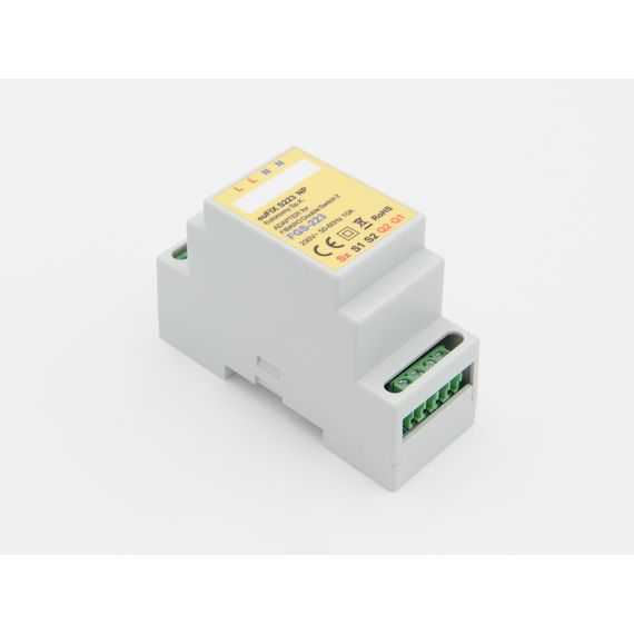 Адаптер на рейку DIN Eutonomy для модуля FIBARO Double Switch 2 - euFIX S223NP DIN adapter