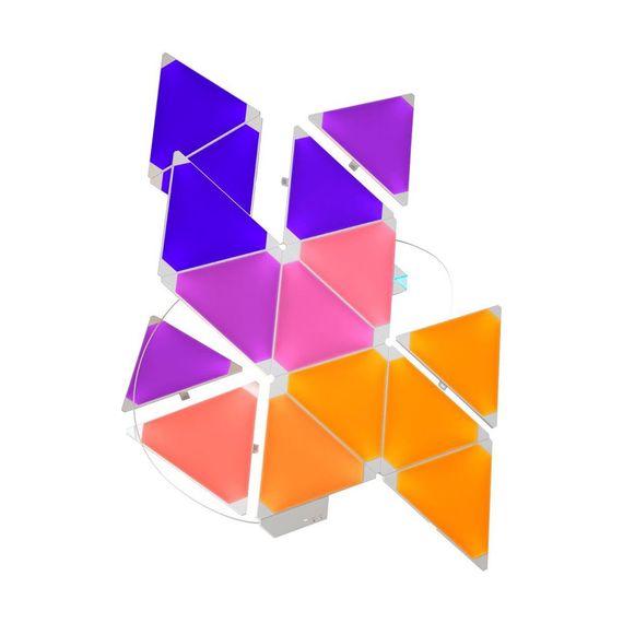 Умная система освещения Nanoleaf Aurora Smarter Kit Rhythm Edition - 15 шт., изображение 2 Умная система освещения Nanoleaf Aurora Smarter Kit Rhythm Edition - 15 шт., изображение 2