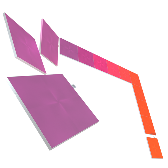 Додаткові модулі Nanoleaf Canvas Expansion Pack Apple Homekit – 4 шт., зображення 5 Додаткові модулі Nanoleaf Canvas Expansion Pack Apple Homekit – 4 шт., зображення 5