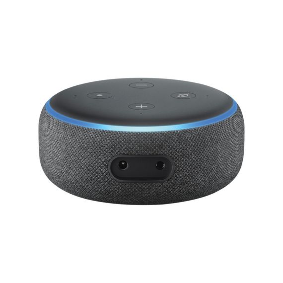 Розумна колонка Amazon Echo Dot (3rd Generation), Charcoal (БЕЗ підтримки укр та рос мови), зображення 3 Розумна колонка Amazon Echo Dot (3rd Generation), Charcoal (БЕЗ підтримки укр та рос мови), зображення 3