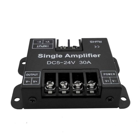 Одноканальный LED усилитель на 30А, изображение 3
