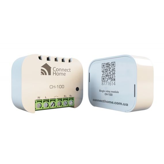 Одноканальное Z-Wave реле Connect Home — CH-100, изображение 3