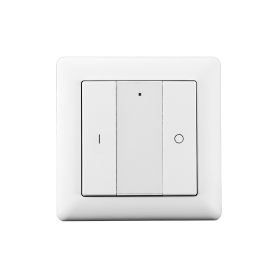 Беспроводной выключатель с 2 кнопками Heatit Z-Push Button 2, Количество каналов: 2, Питание: Батарейки, Цвет: Белый , изображение 2 Беспроводной выключатель с 2 кнопками Heatit Z-Push Button 2, Количество каналов: 2, Питание: Батарейки, Цвет: Белый , изображение 2