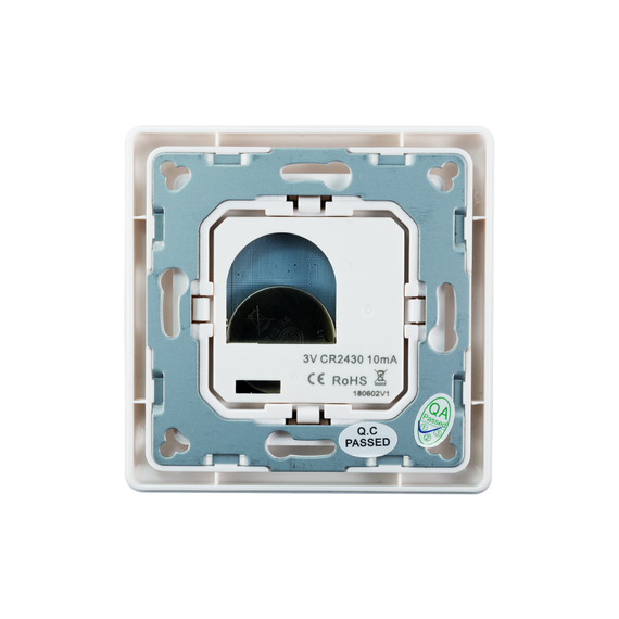 Бездротовий вимикач із 8 кнопками Heatit Z-Push Button 8, Кількість каналів: 8, Живлення: Батарейки, Колір: Белый, зображення 6 Бездротовий вимикач із 8 кнопками Heatit Z-Push Button 8, Кількість каналів: 8, Живлення: Батарейки, Колір: Белый, зображення 6