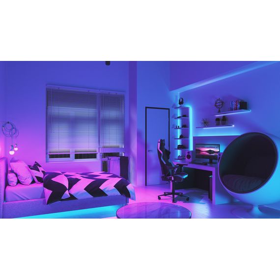 Додаткова світлодіодна стрічка Nanoleaf Essentials Lightstrip Expansion Apple Homekit – 1 метр, зображення 8