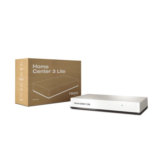 Контролер розумного будинку FIBARO Home Center 3 Lite - HC3L-001, зображення 5 Контролер розумного будинку FIBARO Home Center 3 Lite - HC3L-001, зображення 5