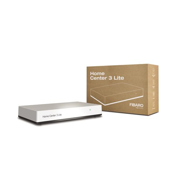 Контролер розумного будинку FIBARO Home Center 3 Lite - HC3L-001, зображення 6 Контролер розумного будинку FIBARO Home Center 3 Lite - HC3L-001, зображення 6