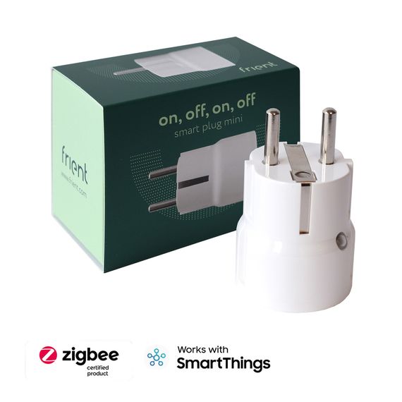 Розетковий вимикач Frient Smart Plug Mini (F) - Schuko - FRIZSPLZB-13, зображення 3