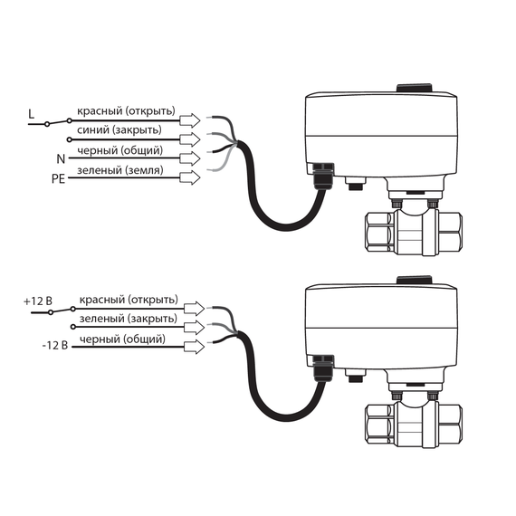 Кран шаровой с электроприводом NEPTUN PROFI 220В, Питание: 220В, Диаметр крана: 1/2", изображение 4