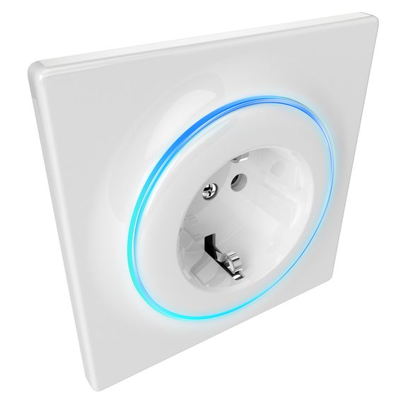 Розетка Z-Wave FIBARO Walli Outlet - FGWOF-011, Живлення: 220В, Колір: Белый, зображення 2 Розетка Z-Wave FIBARO Walli Outlet - FGWOF-011, Живлення: 220В, Колір: Белый, зображення 2