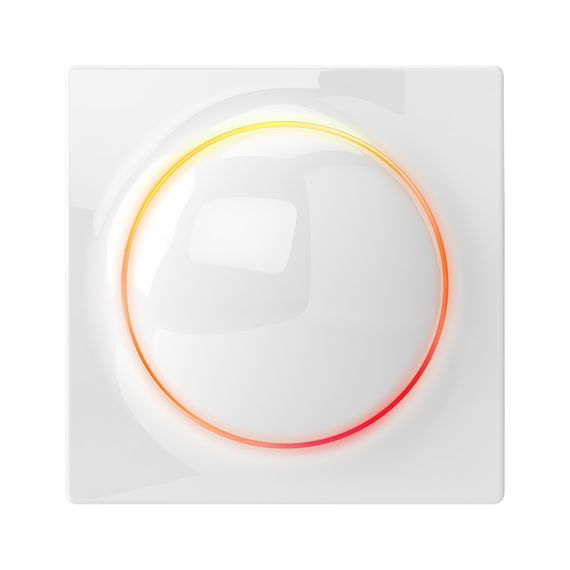 Вимикач Z-Wave FIBARO Walli Switch - FGWDSEU-221, Кількість каналів: 2, Живлення: 220В, Колір: Белый
