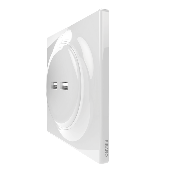 USB-розетка FIBARO Walli N USB Outlet — FGWU-021, Питание: 220В, Цвет: Белый , изображение 3