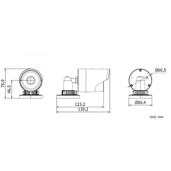 IP камера HIKVISION DS-2CD2032-I / 6mm - вулична зовнішня камера 3 МП з POE, зображення 3