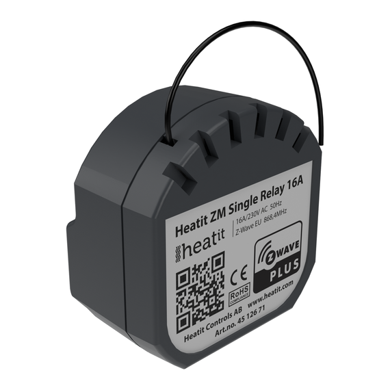 Одноканальне реле Heatit ZM Single Relay 16A, зображення 5
