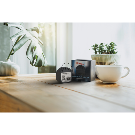 Одноканальне реле Heatit ZM Single Relay 16A, зображення 9