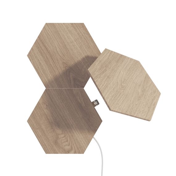Додаткові панелі Nanoleaf Elements – Hexagons Expansion Pack Apple Homekit – 3 шт., Живлення: 220В, Кількість панелей: 3, зображення 2 Додаткові панелі Nanoleaf Elements – Hexagons Expansion Pack Apple Homekit – 3 шт., Живлення: 220В, Кількість панелей: 3, зображення 2