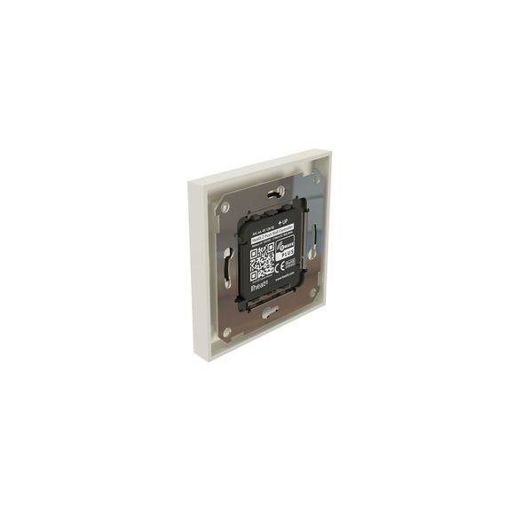 Бездротовий вимикач на 1-3 кнопки Heatit Z-Push Wall Controller, Живлення: CR2450, Колір: Белый, зображення 7