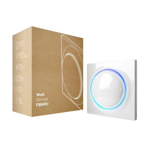 Діммер Z-Wave FIBARO Walli Dimmer - 10 шт., Кількість каналів: 1, Живлення: 220В, Колір: Белый, зображення 5
