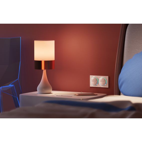 Діммер Z-Wave FIBARO Walli Dimmer - 10 шт., Кількість каналів: 1, Живлення: 220В, Колір: Белый, зображення 6