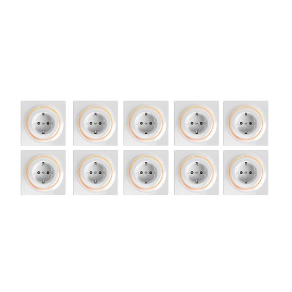 Розетка Z-Wave FIBARO Walli Outlet - 10 шт., Живлення: 220В, Колір: Белый, зображення 2 Розетка Z-Wave FIBARO Walli Outlet - 10 шт., Живлення: 220В, Колір: Белый, зображення 2