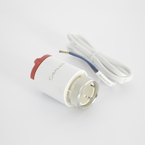 Термоелектричний сервопривід SALUS, Живлення: 24В, Тип клапана: M30x1.5, Тип запірного клапана: Нормально закрытый (NC), зображення 2 Термоелектричний сервопривід SALUS, Живлення: 24В, Тип клапана: M30x1.5, Тип запірного клапана: Нормально закрытый (NC), зображення 2