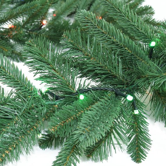 Світлодіодна Smart LED гірлянда на ялинковій гілці Twinkly Pre-lit Garland RGBW 50, 2.7 м, BT+WiFi, Gen II, IP44, зображення 5 Світлодіодна Smart LED гірлянда на ялинковій гілці Twinkly Pre-lit Garland RGBW 50, 2.7 м, BT+WiFi, Gen II, IP44, зображення 5