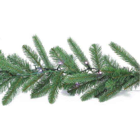 Світлодіодна Smart LED гірлянда на ялинковій гілці Twinkly Pre-lit Garland RGBW 50, 2.7 м, BT+WiFi, Gen II, IP44, зображення 4 Світлодіодна Smart LED гірлянда на ялинковій гілці Twinkly Pre-lit Garland RGBW 50, 2.7 м, BT+WiFi, Gen II, IP44, зображення 4