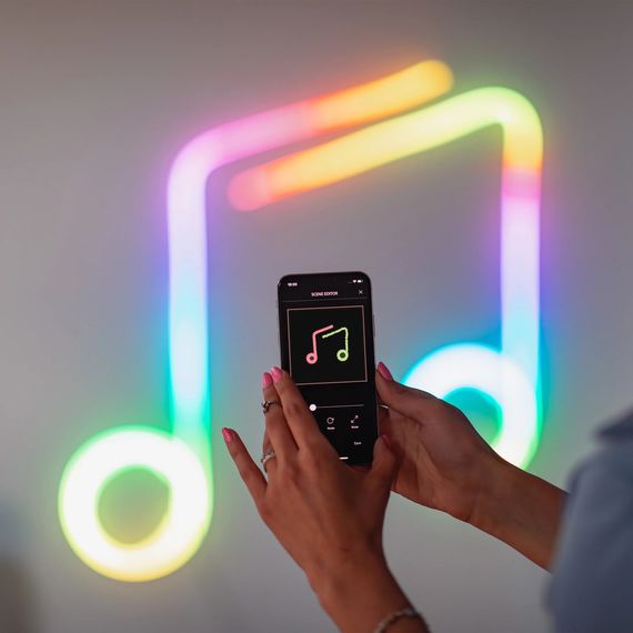 Світлодіодна гнучка стрічка Twinkly Flex RGB 200 Apple Homekit – 2 метри, зображення 6 Світлодіодна гнучка стрічка Twinkly Flex RGB 200 Apple Homekit – 2 метри, зображення 6