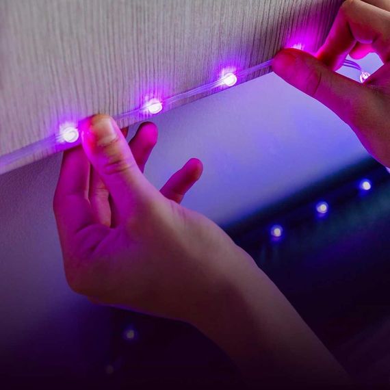 Розумна світлодіодна гірлянда Twinkly Dots RGB 60 Apple Homekit - 3 метри, зображення 6