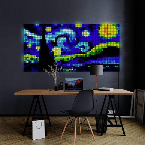 Розумна система освітлення Twinkly Squares RGB 64 Apple Homekit - 6 шт., зображення 9