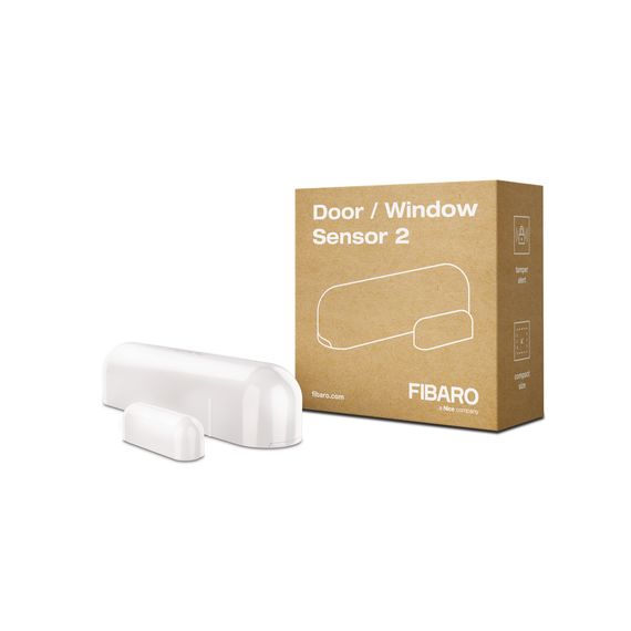Датчик открытия двери/окна и температуры FIBARO Door/Window Sensor 2, Цвет: Белый , изображение 2