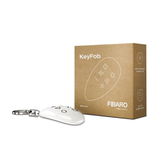 Пульт-брелок FIBARO KeyFob Z-Wave Plus - FGKF-601, зображення 2