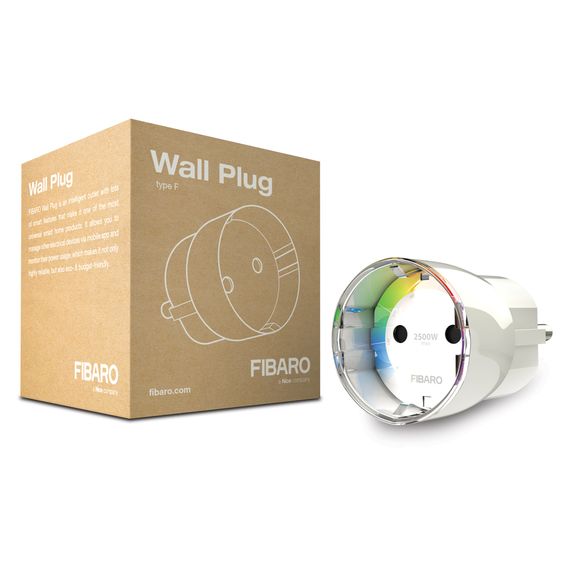 Розетковий вимикач з лічильником електроенергії FIBARO Wall Plug - FGWPF-102