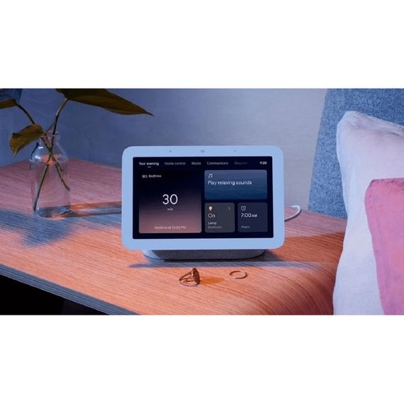 Смарт-дисплей Google Nest Hub 2 Gen (Home Hub) Charcoal (БЕЗ підтримки укр та рос мови), Живлення: 220В, Колір: Черный, зображення 7 Смарт-дисплей Google Nest Hub 2 Gen (Home Hub) Charcoal (БЕЗ підтримки укр та рос мови), Живлення: 220В, Колір: Черный, зображення 7