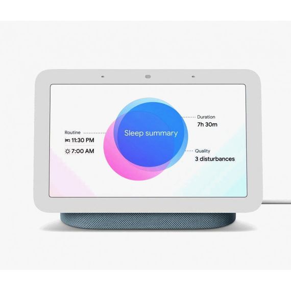 Смарт-дисплей Google Nest Hub 2 Gen (Home Hub) Charcoal (БЕЗ підтримки укр та рос мови), Живлення: 220В, Колір: Черный, зображення 4 Смарт-дисплей Google Nest Hub 2 Gen (Home Hub) Charcoal (БЕЗ підтримки укр та рос мови), Живлення: 220В, Колір: Черный, зображення 4